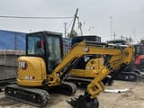 2019 Caterpillar 303.5E mini excavator, side view