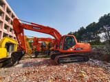 2018 Doosan DH225LC-7 crawler excavator, side view