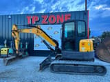 2016 Bobcat E50 mini excavator, side view