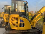 2021 Komatsu PC40MR mini excavator side view