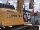 2018 Caterpillar 349E crawler excavator, side view