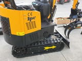 2026 JPC HT-12 mini excavator rear three-quarter view