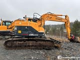 2012 Hyundai R235LCR-9 crawler excavator, side profile view