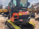 2023 Kubota U35 mini excavator rear view