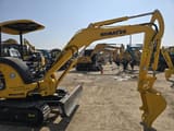 2024 Komatsu PC35 mini excavator, side view