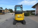 2023 Komatsu PC26 MR-5 mini excavator, rear view