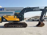 2019 Hyundai R210 Robex crawler excavator, side profile view