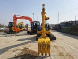 2021 Komatsu PC40MR mini excavator, rear view