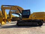 2025 Caterpillar 345 crawler excavator, side view