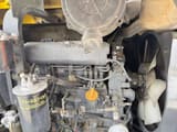 2020 Komatsu PC56 mini excavator engine compartment view