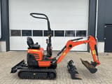 2021 Kubota U10-3 mini excavator, side view
