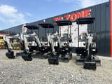 2024 JPC HT13 mini excavators, front view