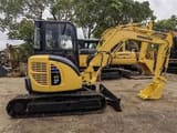 2020 Komatsu PC35 MR mini excavator, side view