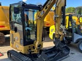 2022 Caterpillar 301.8 mini excavator, front three-quarter view