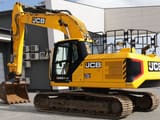 2022 JCB 220X LC crawler excavator, side view