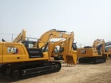 2023 Caterpillar 336GC crawler excavator, side view