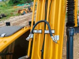2022 Hyundai R220LC-9S crawler excavator boom and hydraulic detail