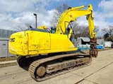 2008 Sumitomo SH240-5 crawler excavator, rear three-quarter view
