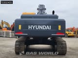 2025 Hyundai R340L crawler excavator, rear view