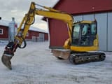 2016 Komatsu PC78US crawler excavator, side view
