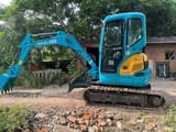 2023 Kubota U35 mini excavator side view