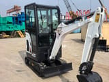 2024 Bobcat E20 mini excavator, front three-quarter view