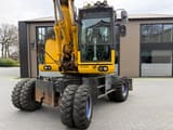 2018 Komatsu PW180-10 wheel excavator, front view
