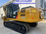 2024 Caterpillar 330D2L crawler excavator, rear three-quarter view