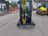 2019 Takeuchi SV 18 mini excavator, front view