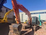 2018 Hitachi ZX200 crawler excavator, front three-quarter view
