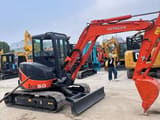 2024 Hitachi Zaxis 50 mini excavator, side view
