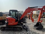 2024 Kubota KX163 mini excavator, side profile view