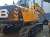 2025 JCB 205 Crawler Excavator rear three-quarter view