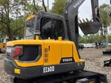2023 Volvo EC60D crawler excavator, rear three-quarter view