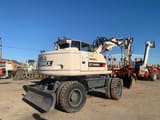 2008 Terex TW160SR wheel excavator, rear three-quarter view