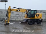 2016 Caterpillar M316F wheel excavator, side profile view