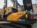 2025 Hyundai 220LC-9S crawler excavator, rear three-quarter view