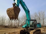 2022 Kobelco SK480LC crawler excavator, side view