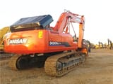 2017 Doosan DH300LC-7 crawler excavator, rear three-quarter view