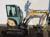 2015 Yanmar VIO25-4 mini excavator, side view