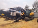 2026 Hyundai HX380L crawler excavator, side view