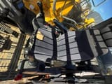 2019 Komatsu PC210 NLC-11 excavator interior cab view