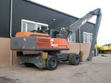 2015 Atlas 350MH material handler, rear three-quarter view