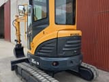 2018 Hyundai R35Z-9 mini excavator, rear three-quarter view