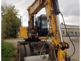 2011 JCB JS160W wheel excavator, front three-quarter view