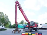 2017 Solmec EXP 5035 wheel excavator side profile view