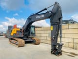 2023 Volvo EC300EL crawler excavator, side view