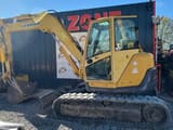 2011 Yanmar SV100 crawler excavator, side view