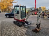 2014 Takeuchi TB216 mini excavator, side view