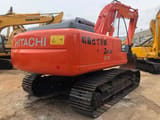 2020 Hitachi Zaxis 210 crawler excavator, rear three-quarter view